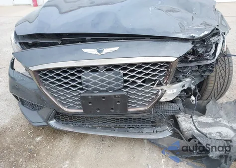 2018 Genesis G80 3.3T Sport z USA, uszkodzony, nr VIN KMHGN4JBXJU247975